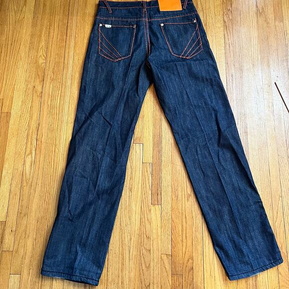 Akademiks Jeans Adult 34 X34 Baggy Skater Hip Hop AKDMKS Denim Y2K Street Mens - Picture 1 of 10